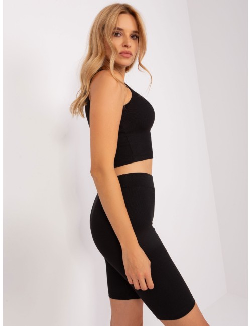 Melanżowy komplet casualowy z topem