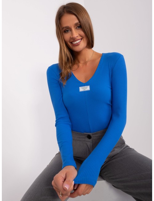 Damska bluzka longsleeve z bawełny