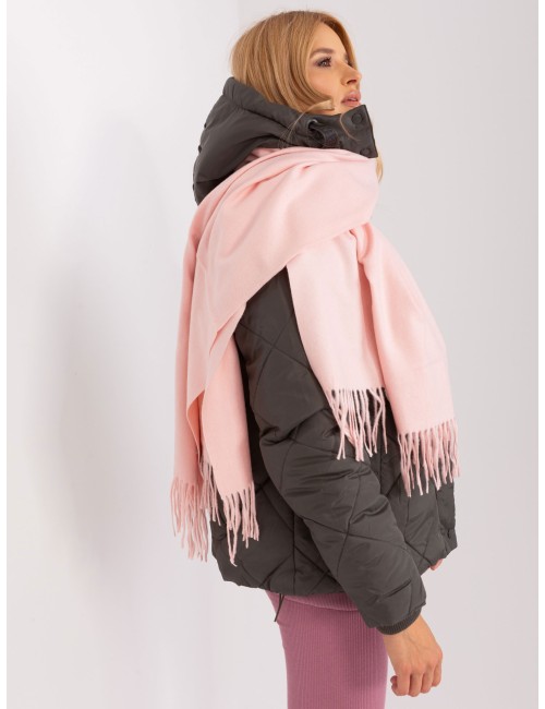 Szalik- AT-SZ-23185.90P-ciemny niebieski
