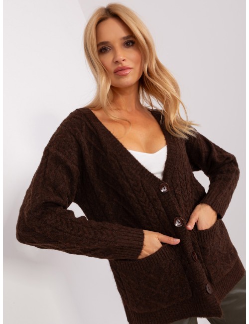 Damski sweter z kieszeniami