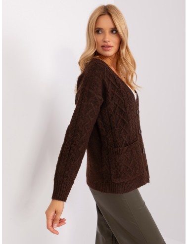 Damski sweter z kieszeniami