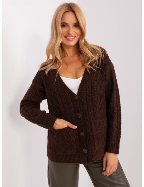 Damski sweter z kieszeniami