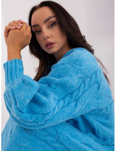 Sweter-AT-SW-2367.76P-jasny żółty