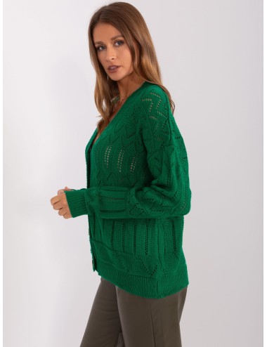 Damski sweter na guziki