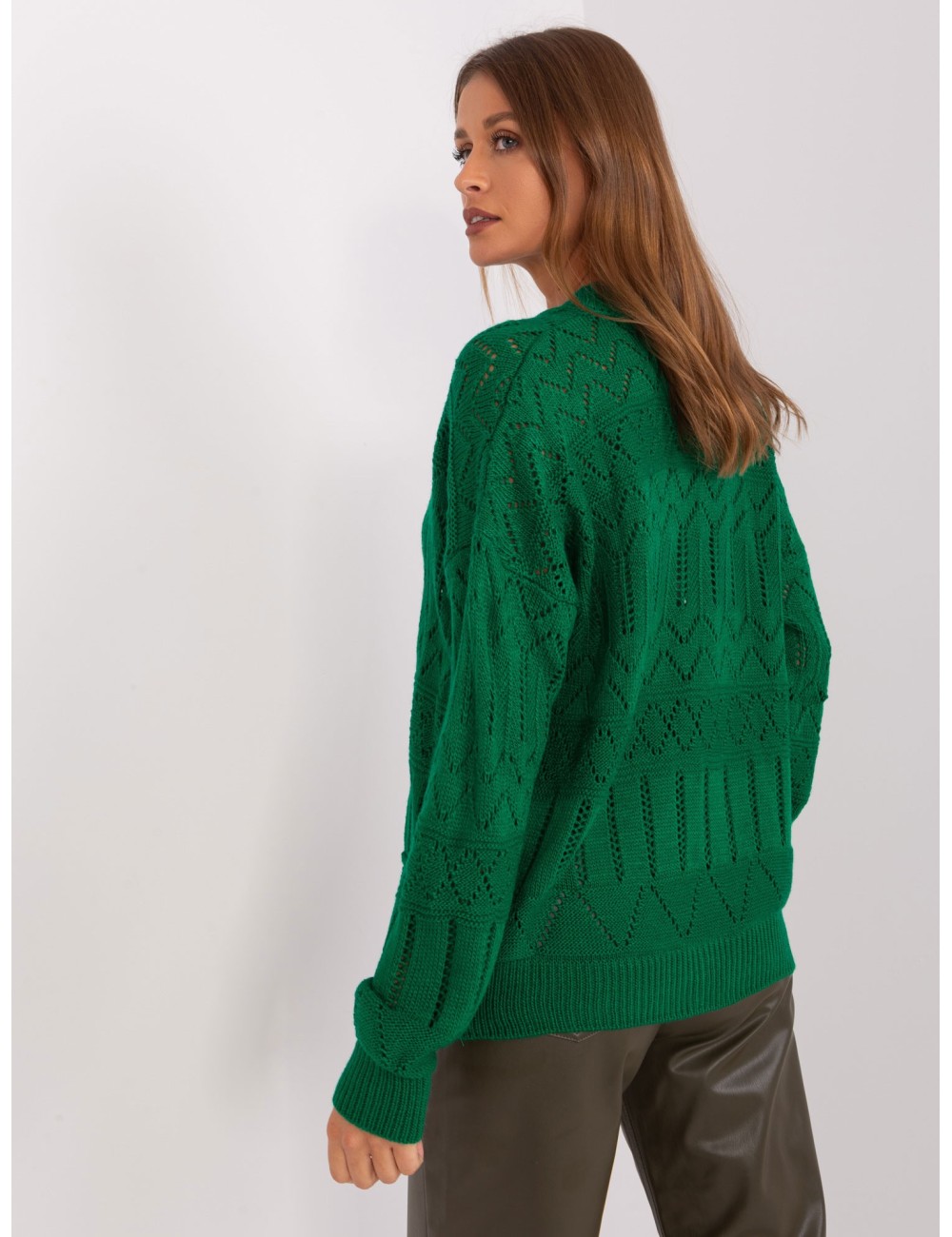 Damski sweter na guziki