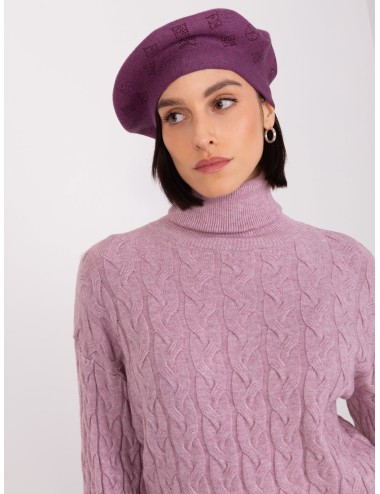 Beret z kaszmirem