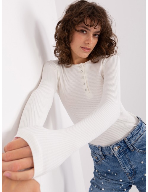Bluzka ozdobnymi guzikami BASIC FEEL GOOD