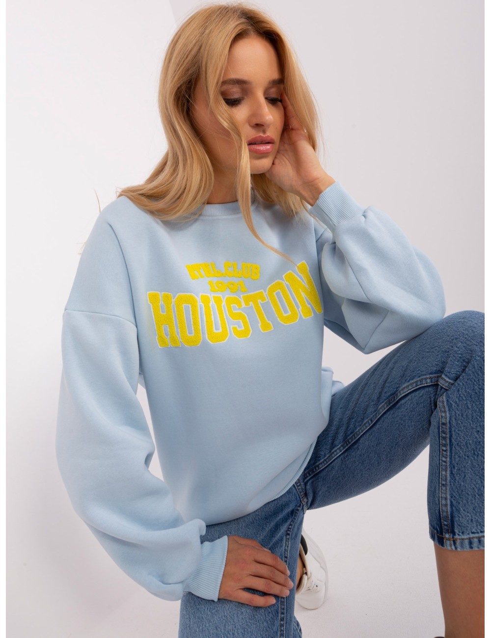 Bluza bez kaptura z długim rękawem