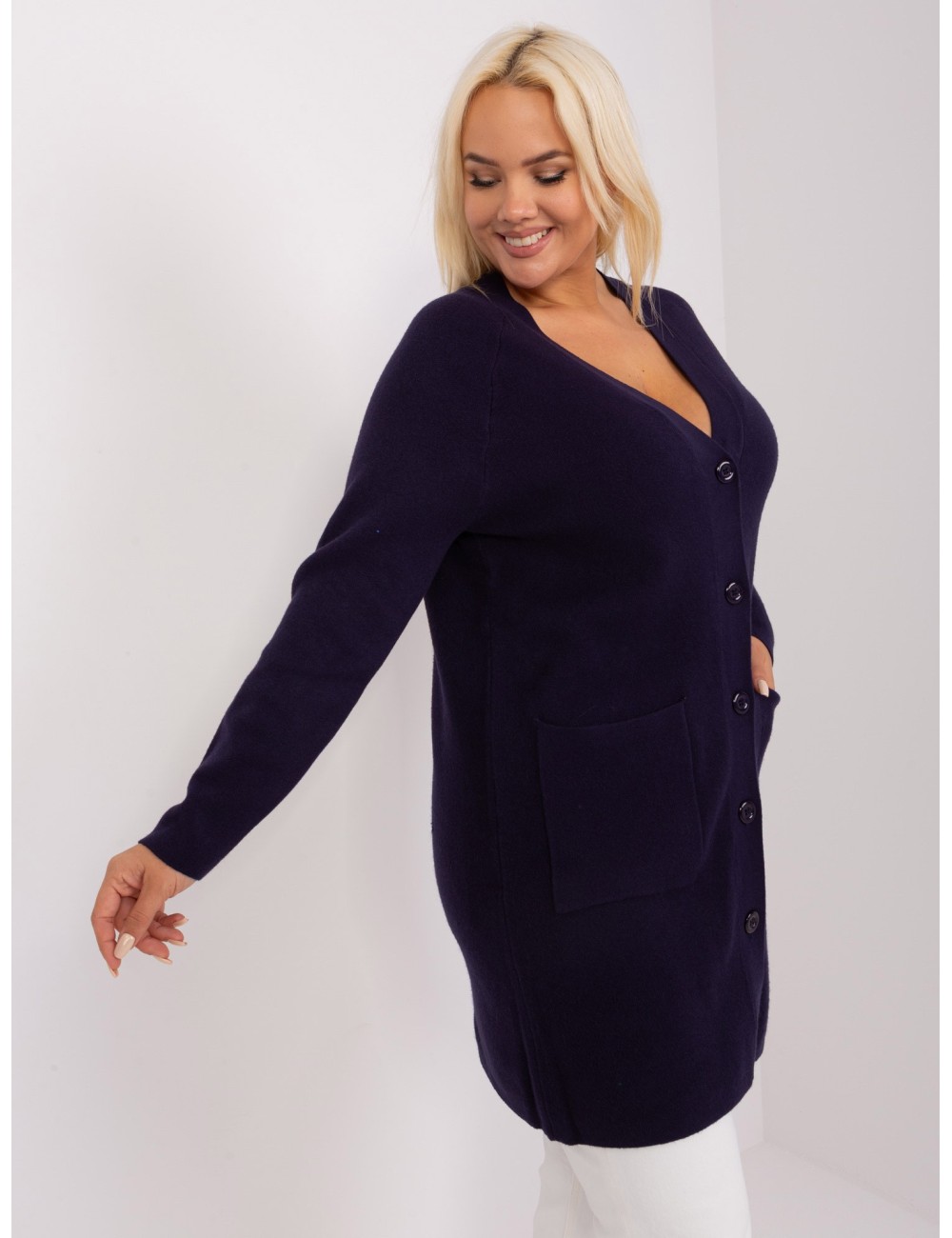 Sweter plus size z wiskozą
