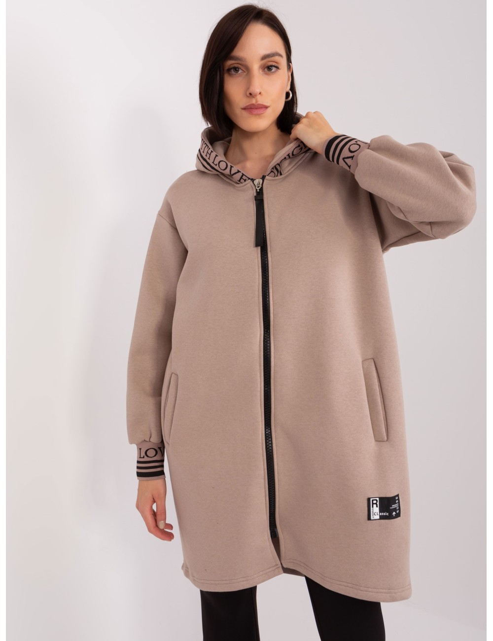 Bawełniana bluza rozpinana