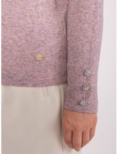 Sweter-PM-SW-PM1020.12P-ciemny bezowy