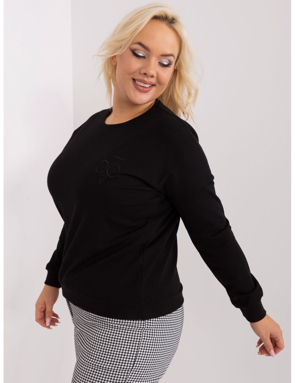 Bawełniana bluzka plus size