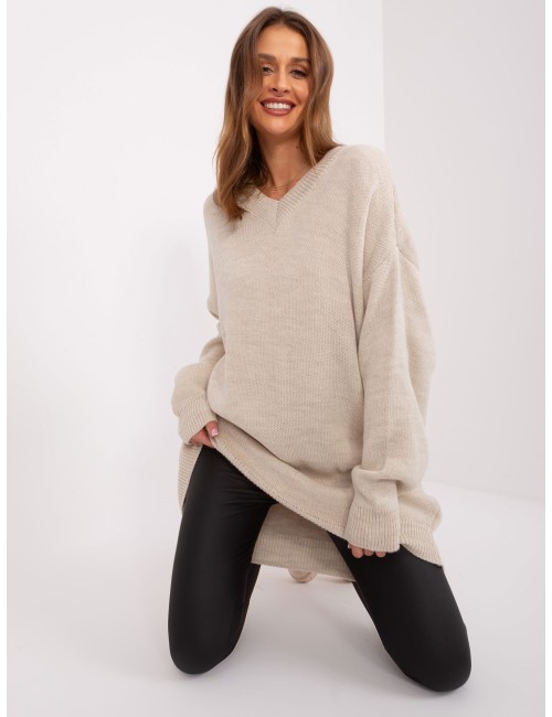 Sweter-LC-SW-0341.12P-beżowy