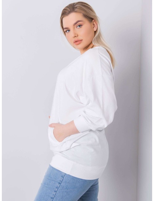 Bluzka plus size z bawełny