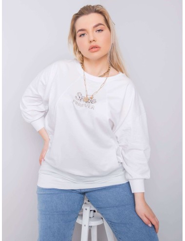 Bluzka plus size z bawełny