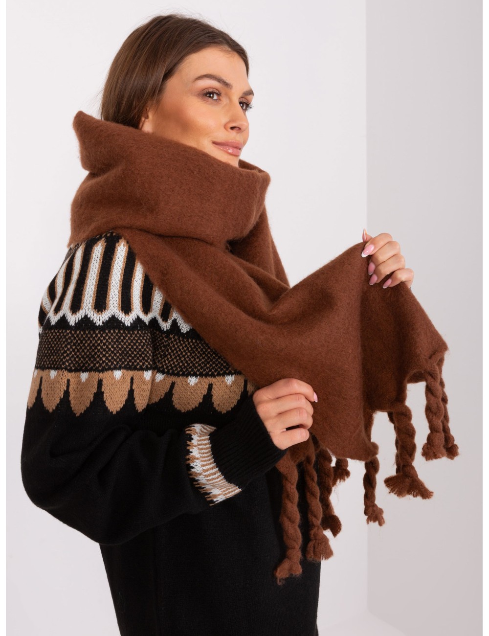 Szalik-AT-SZ-2313502.76P-brązowy