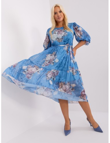 Sukienka plus size we wzory