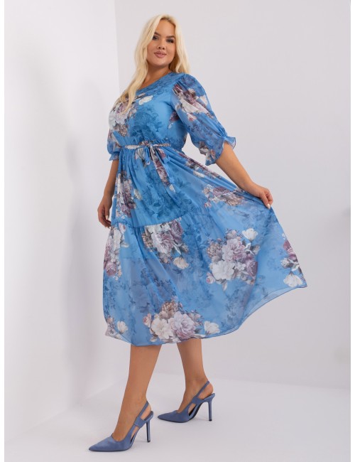Sukienka plus size we wzory