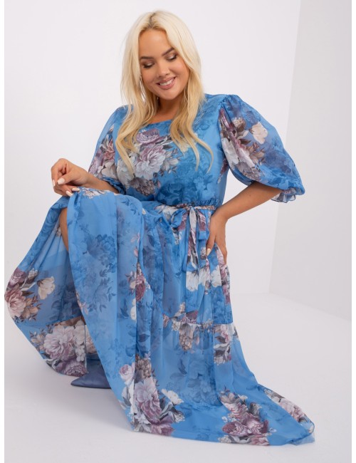 Sukienka plus size we wzory