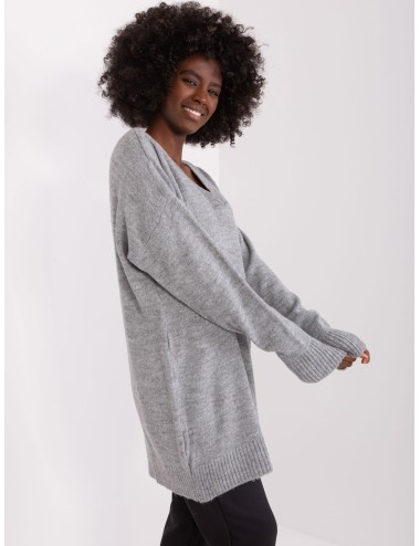 Sweter-BA-SW-0577.36X-szary