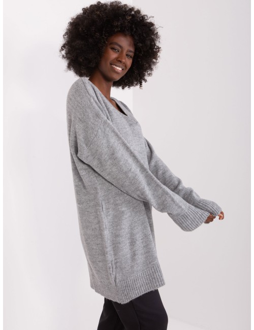 Sweter-BA-SW-0577.36X-szary