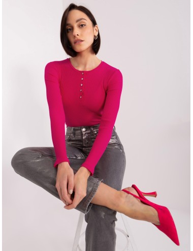 Bluzka z ozdobnymi guzikami BASIC FEEL GOOD