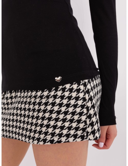 Bluzka longsleeve z wiskozy BASIC FEEL GOOD