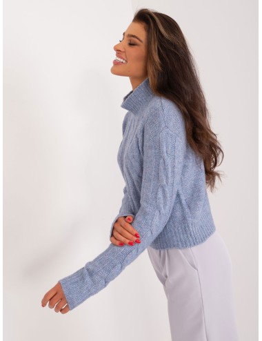 Sweter-TW-SW-3002.03-jasny różowy