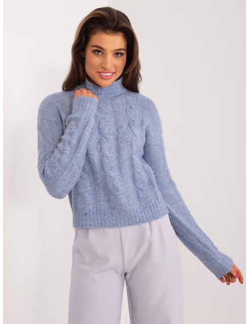 Sweter-TW-SW-3002.03-jasny różowy