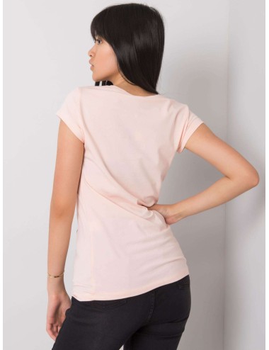T-shirt damski z dżetami