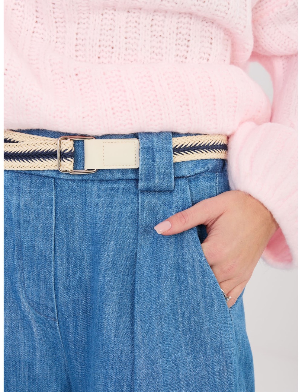 Spodnie jeans-IT-SP-FL9929.17P