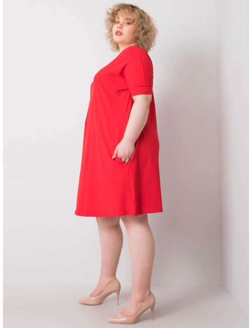 Luźna sukienka plus size