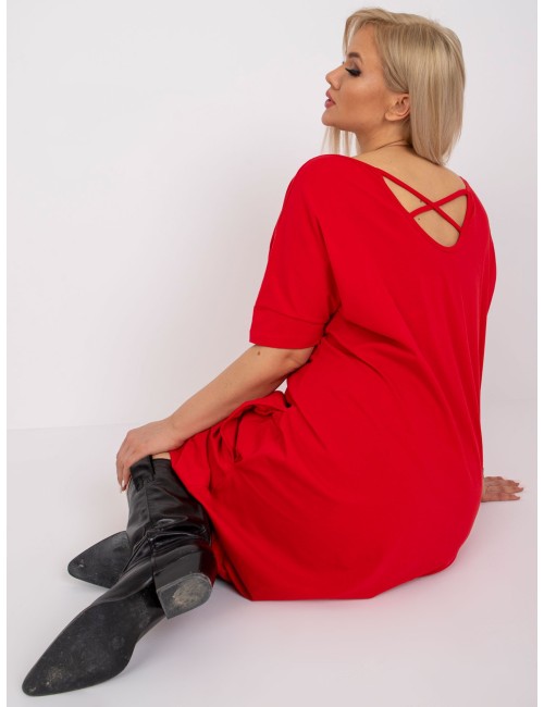 Luźna sukienka plus size