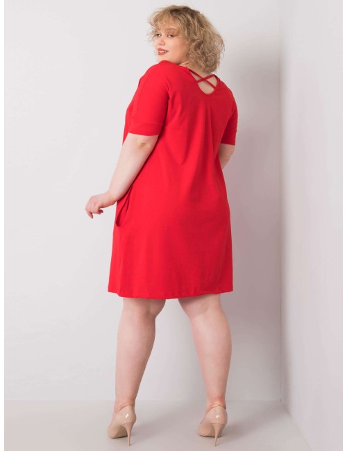 Luźna sukienka plus size