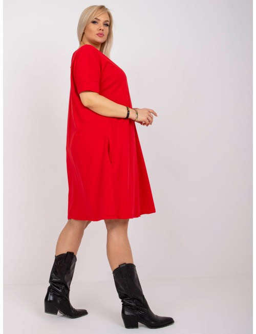 Luźna sukienka plus size