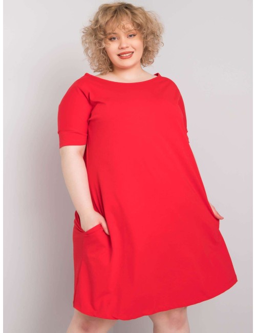 Luźna sukienka plus size