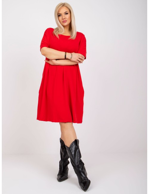 Luźna sukienka plus size