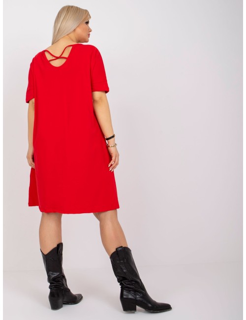 Luźna sukienka plus size
