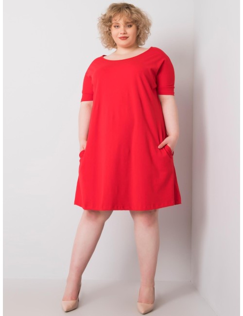Luźna sukienka plus size