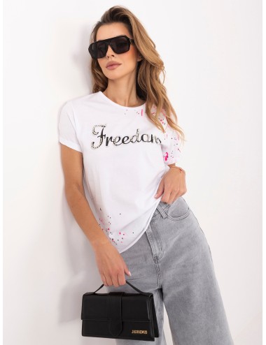 T-shirt damski z napisem