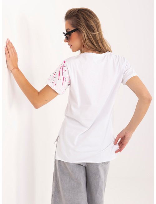 T-shirt damski z napisem