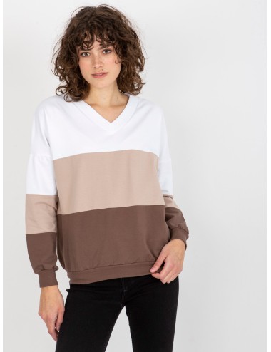 Bluza basic z dekoltem V RUE PARIS