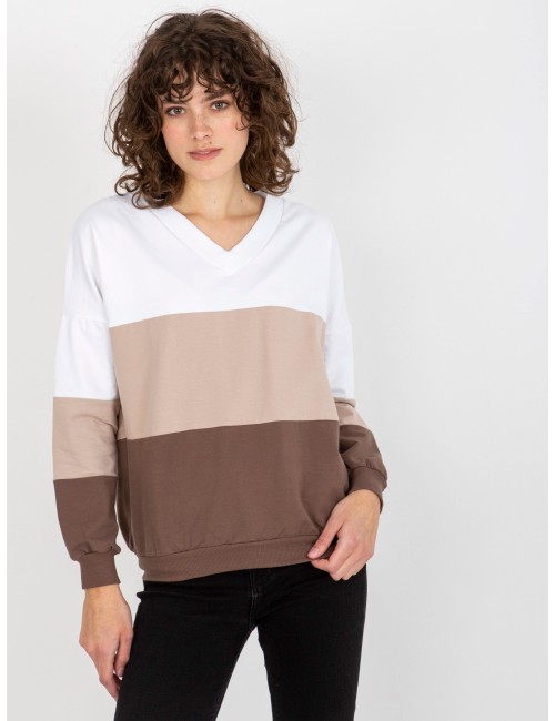 Bluza basic z dekoltem V RUE PARIS