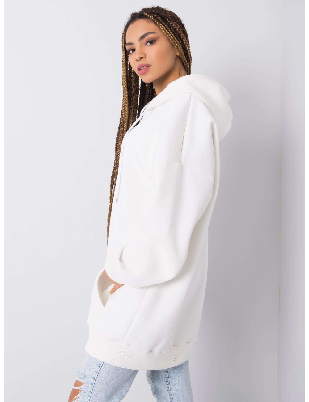 RUE PARIS bluza kangurka z kapturem