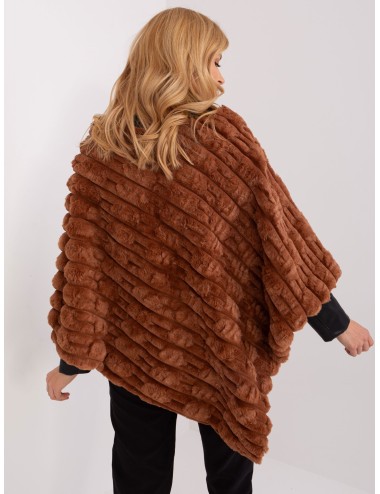 Poncho-AT-PN-2347.16-brązowy