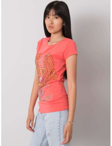 T-shirt damski z aplikacją