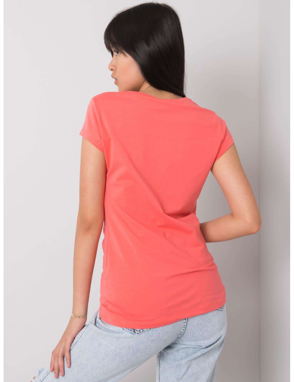 T-shirt damski z aplikacją