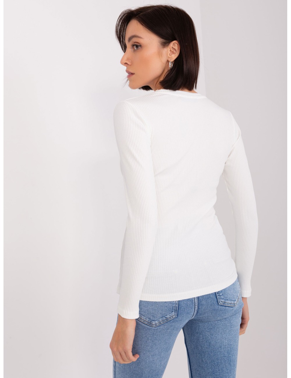 Bluzka basic z bawełny BASIC FEEL GOOD