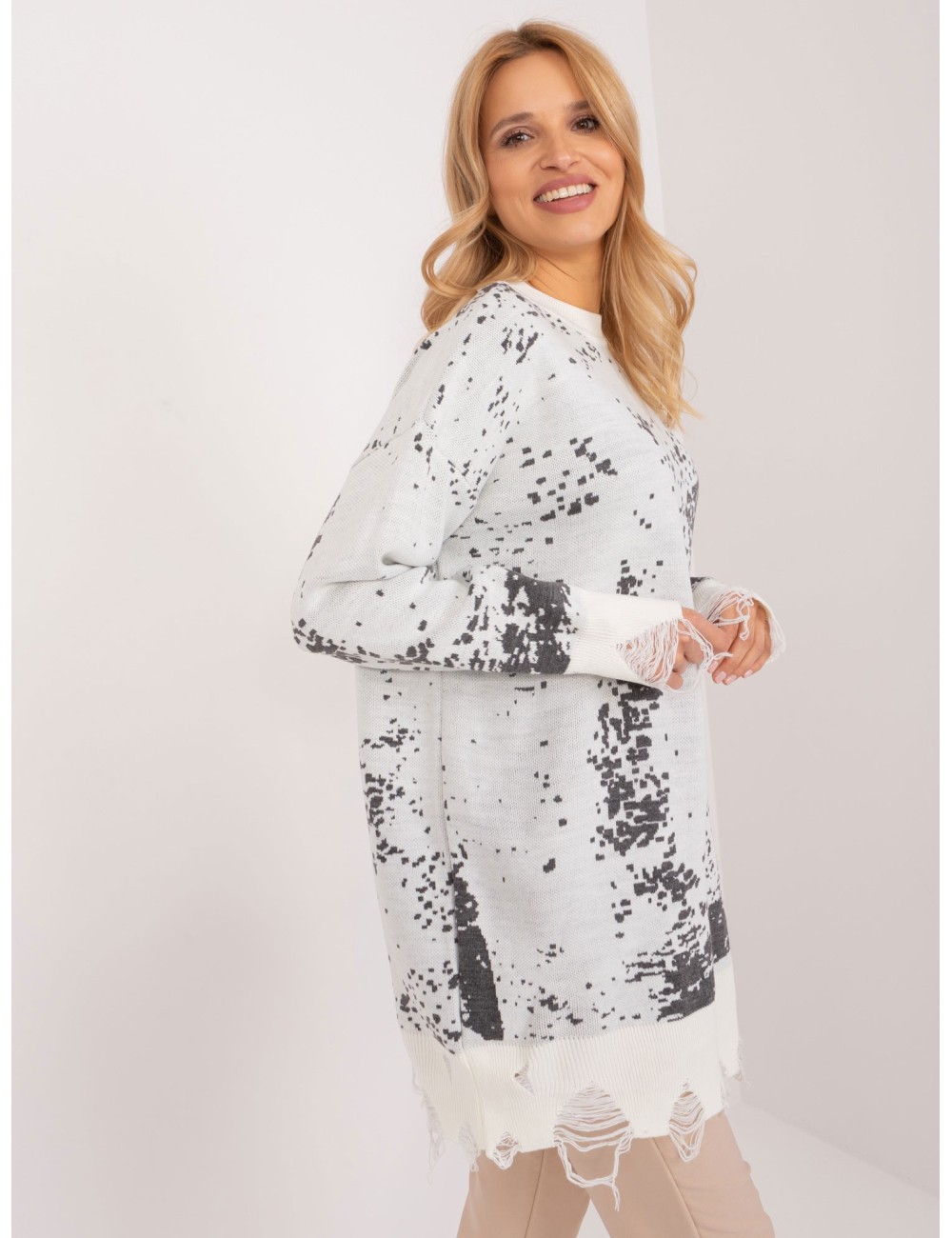Sweter-BA-SW-14106.94-jasny różowy