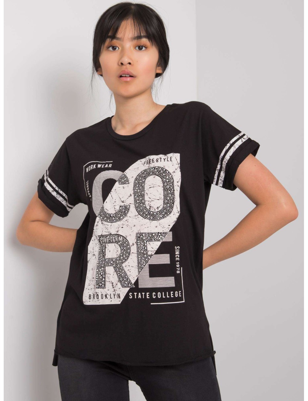 T-shirt z miejskim nadrukiem